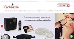 Desktop Screenshot of fantazzia.com.br